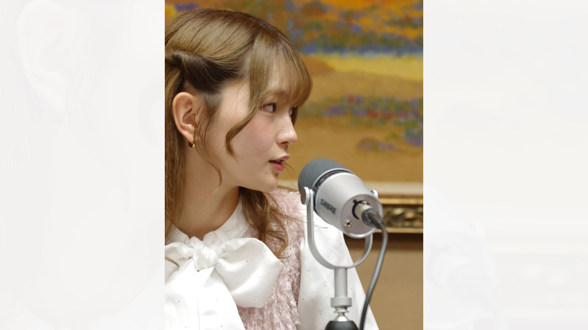 “兵庫にあったらいいことを発表する福留さん